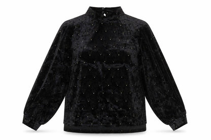 Womens UK Size 14 NEXT Black Tunic Blouse