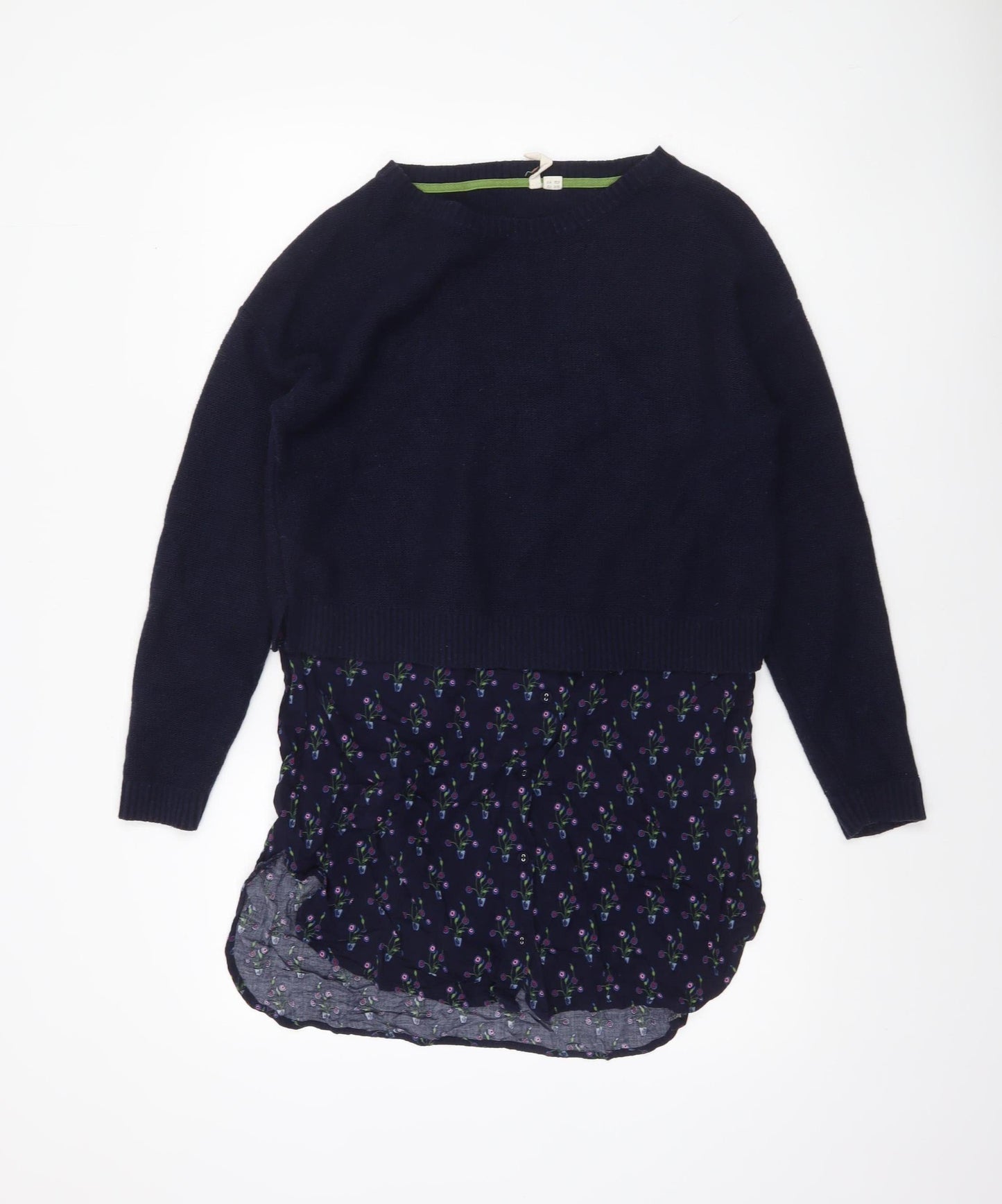 Womens UK Size 12 White Stuff Blue Pullover Jumper
