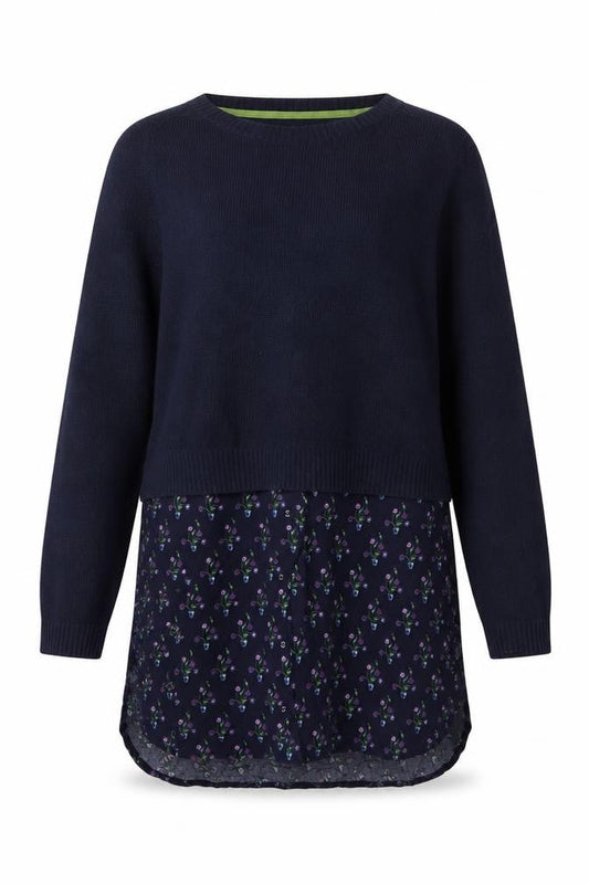 Womens UK Size 12 White Stuff Blue Pullover Jumper