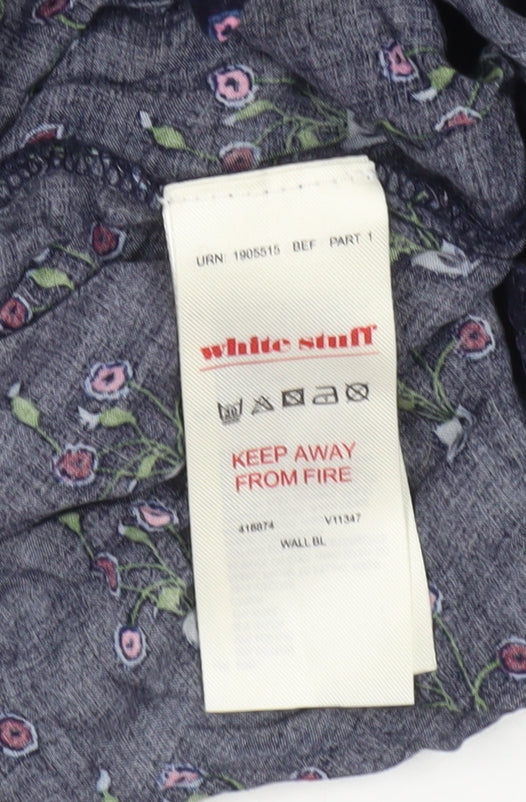 Womens UK Size 12 White Stuff Blue Pullover Jumper