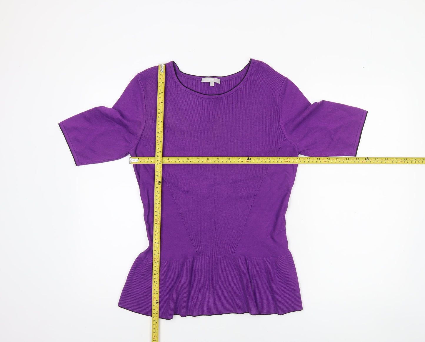 Womens UK Size 14 Marks and Spencer Purple Pullover Jumper