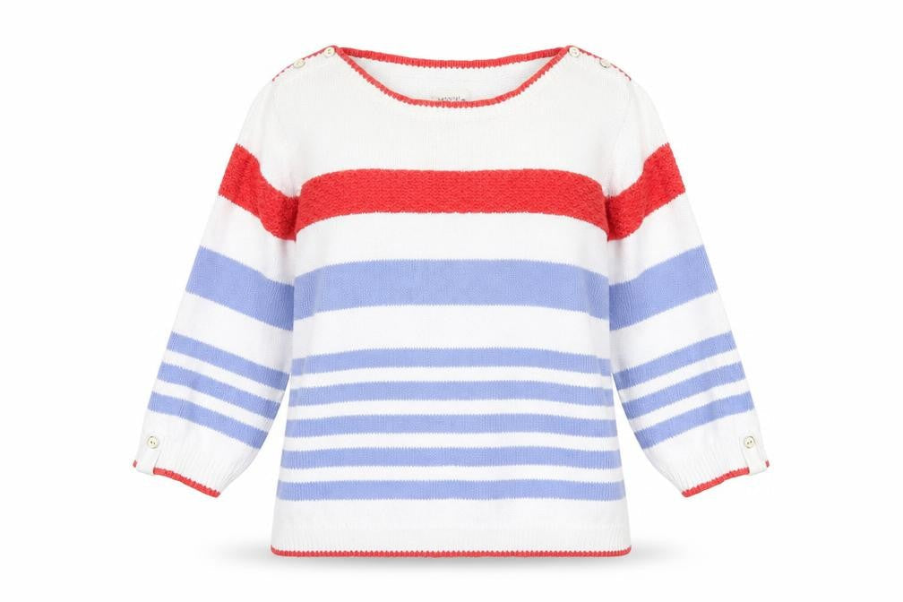 Womens UK Size XL Country Rose Multicoloured Pullover Jumper