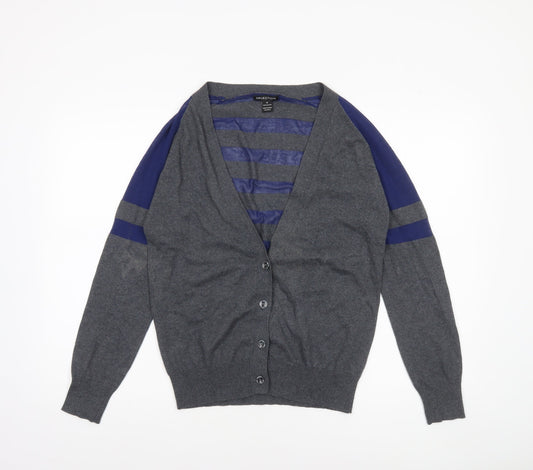 Womens UK Size M Selection Grey Cardigan Jumper