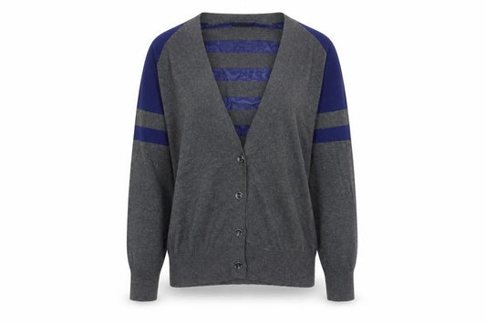 Womens UK Size M Selection Grey Cardigan Jumper