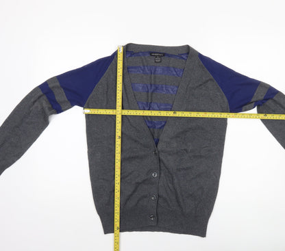 Womens UK Size M Selection Grey Cardigan Jumper