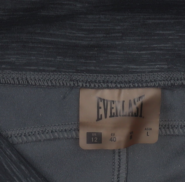 Everlast Womens Black Size 12 Leggings Gym Training Trousers