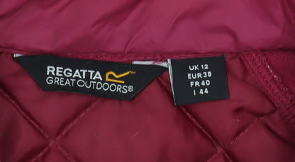 Womens UK Size 12 Regatta Red Puffer Jacket