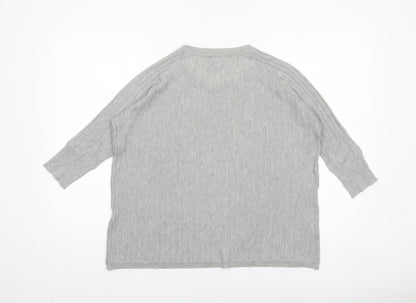 Womens UK Size S VERO MODA Grey Pullover Jumper