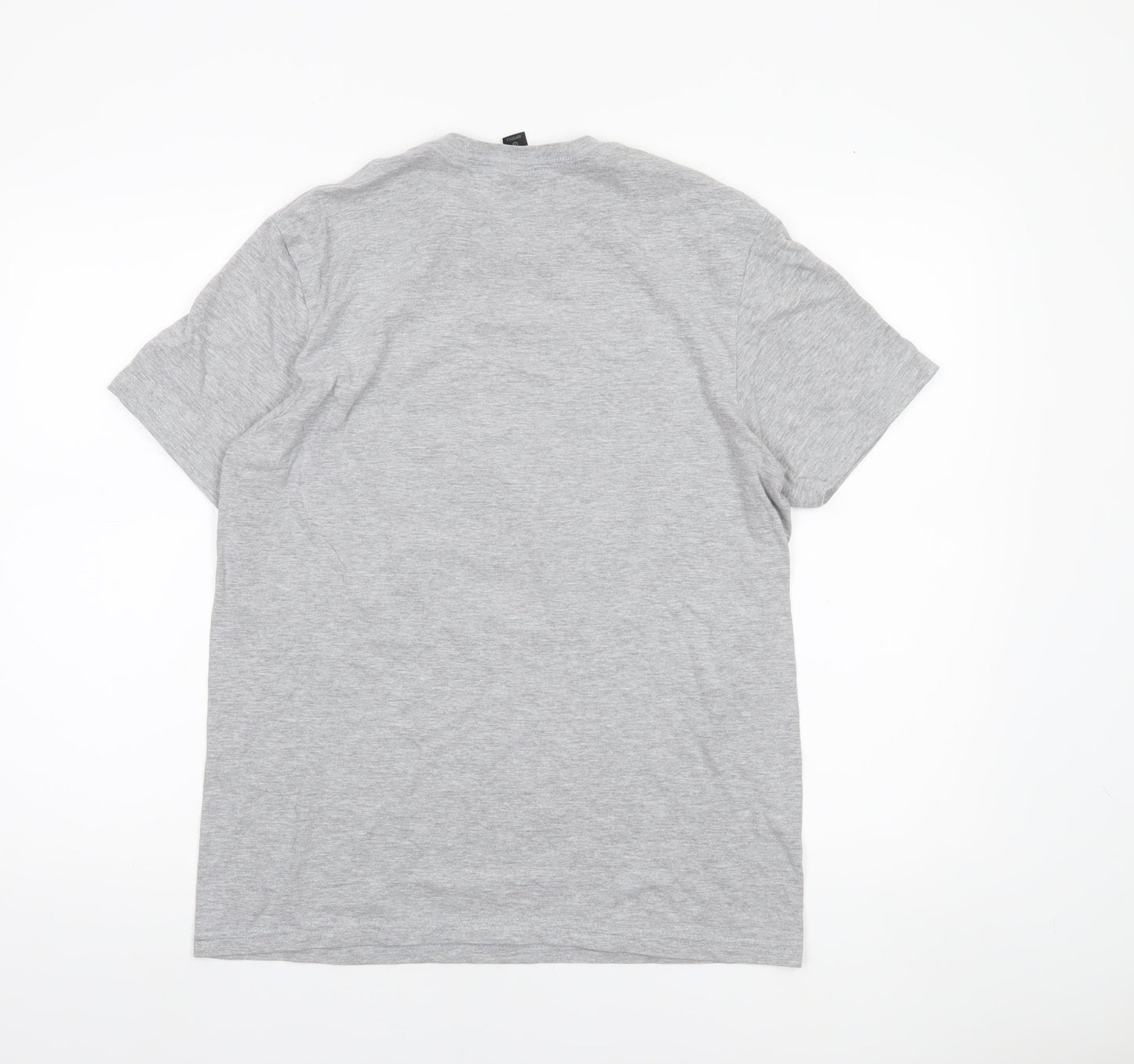 Mens UK Size M Gildan Grey  T-Shirt