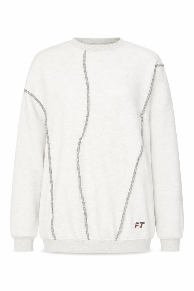 Womens UK Size 10 PRETTYLITTLETHING Beige Pullover Sweatshirt