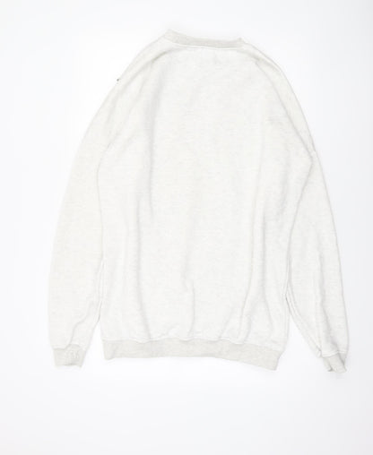 Womens UK Size 10 PRETTYLITTLETHING Beige Pullover Sweatshirt