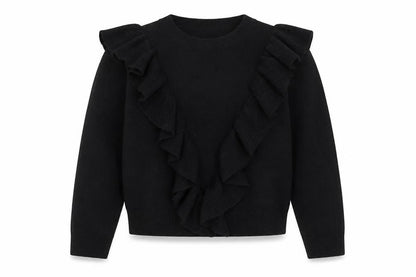 Womens UK Size M Brave Soul Black Pullover Jumper