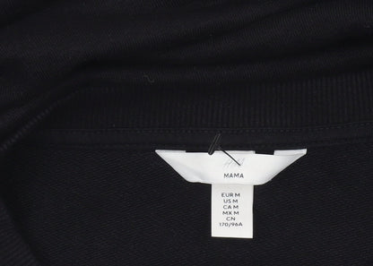 Womens UK Size 12 H&M Black Pullover Sweatshirt