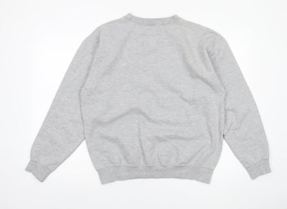 Mens UK Size L d&hclothinguk Grey Pullover Sweatshirt