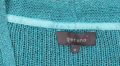 Womens UK Size 18 Marks and Spencer Blue Shrug Jumper