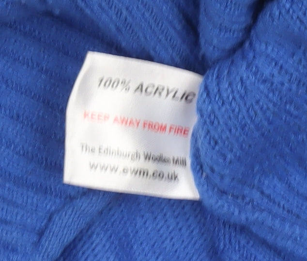 Womens UK Size 22-24 ISLE Blue Pullover Jumper