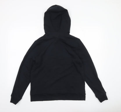 Womens UK Size 12 Marks and Spencer Black Pullover Hoodie