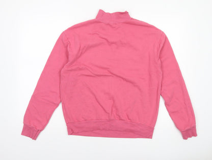 Womens UK Size M t.la Pink Pullover Sweatshirt