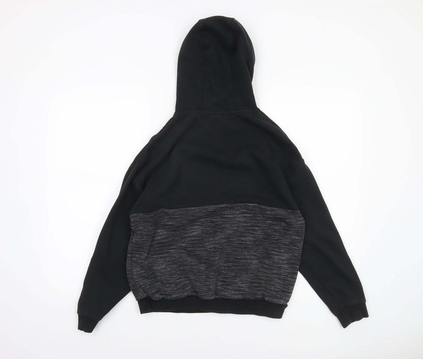 Boys UK Size 12-13 Years Marks and Spencer Black Pullover Hoodie