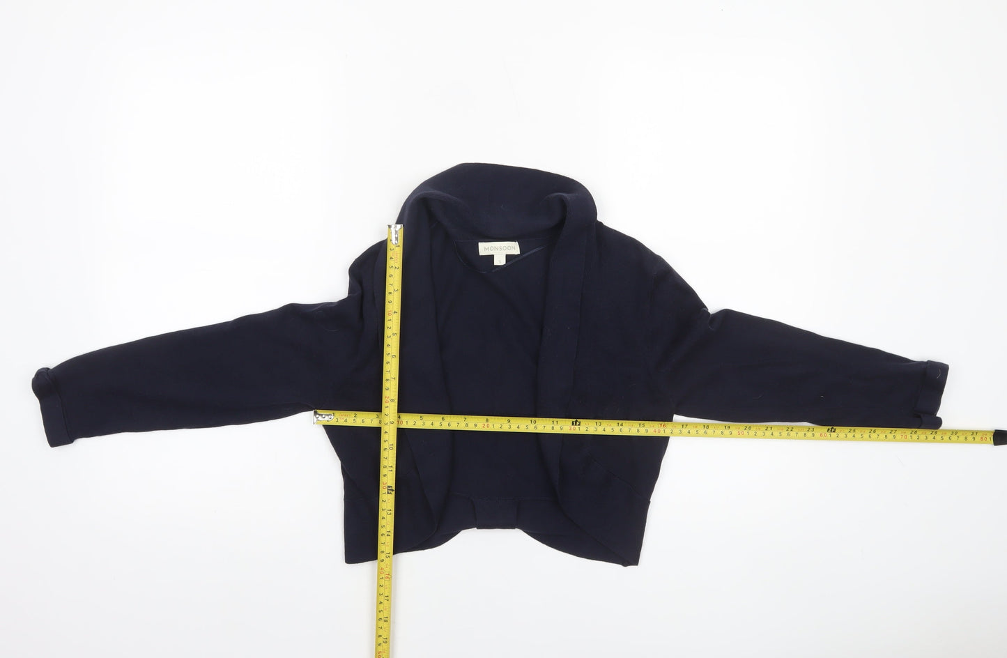 Womens UK Size S Monsoon Blue Cardigan Jumper