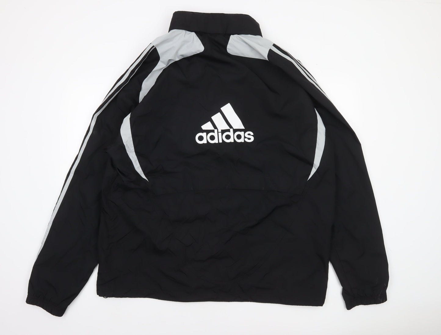 Adidas Mens Black L Liverpool Windbreaker Jacket