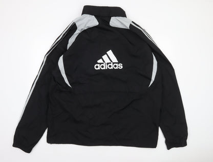 Adidas Mens Black L Liverpool Windbreaker Jacket