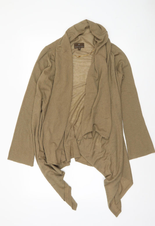 Fenn Wright Manson Women’s Beige Wool Cashmere Cardigan Size 12