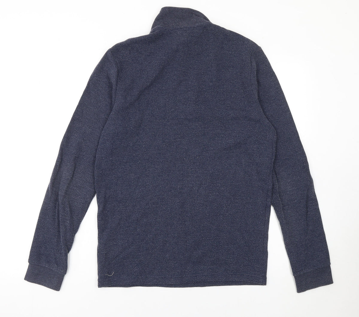 Mens UK Size S NEXT Blue Henley Sweatshirt