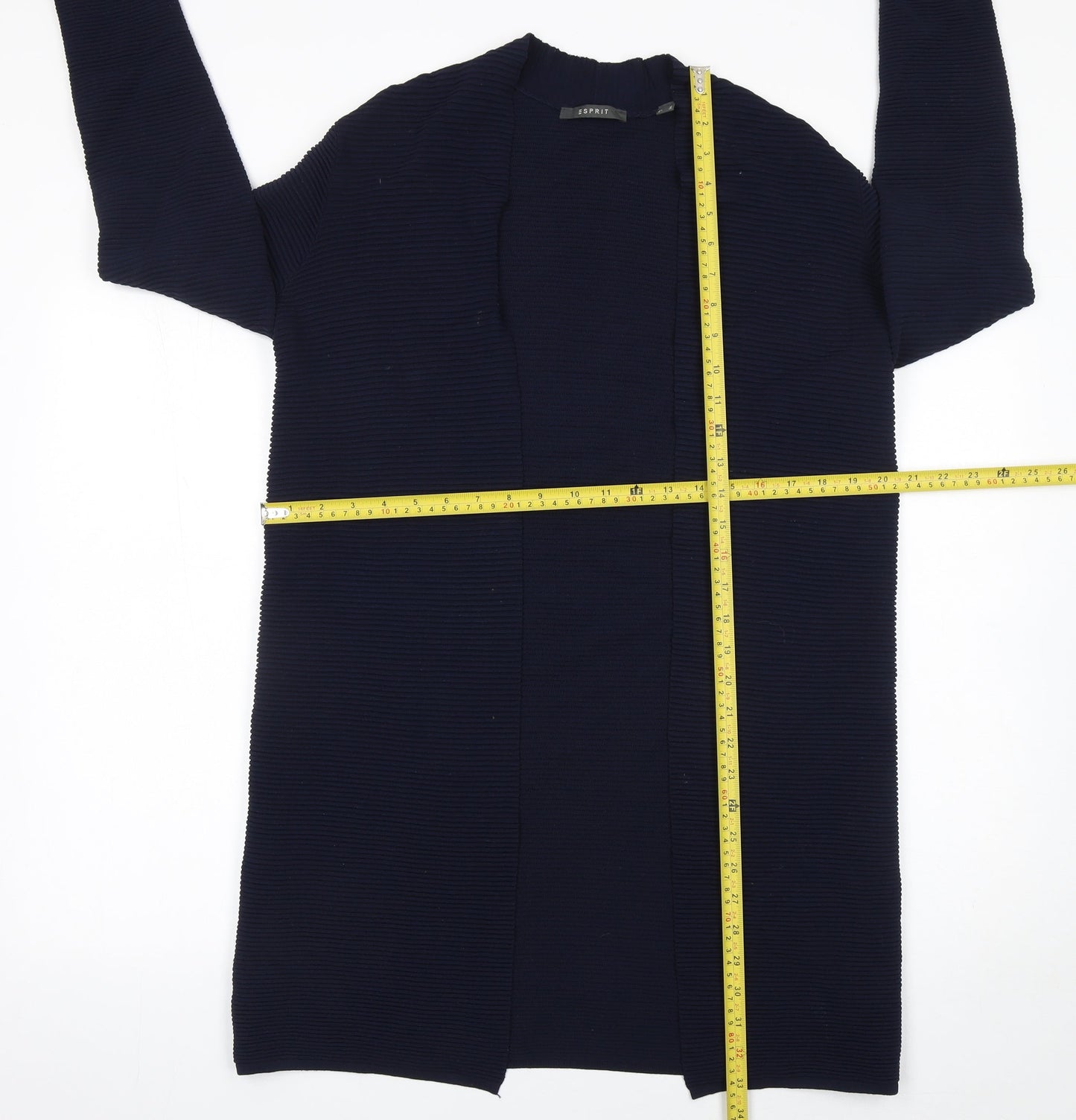 Womens UK Size S Esprit Blue Cardigan Jumper