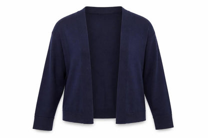 Gap Women Blue Cotton Cardigan M Long Sleeve Lightweight Knit