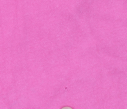 Womens UK Size L Noughts & Kisses Relaxed Fit Sweatpants Pink Trousers