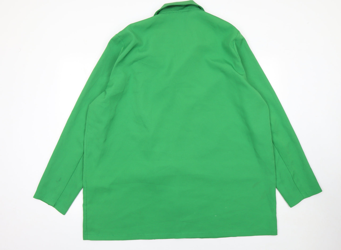 Womens UK Size 14 PRETTYLITTLETHING Regular Green Blazer