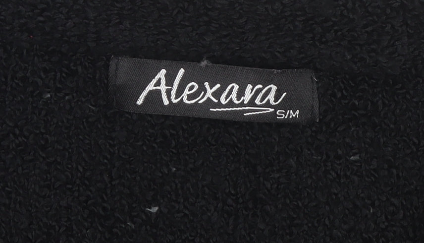 Womens UK Size S Alexara Black Cape Jumper