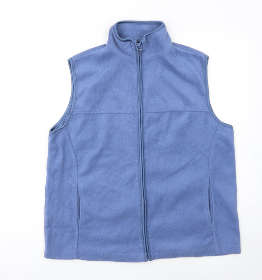 Womens UK Size M Bonmarché Blue Bodywarmer