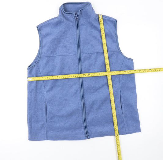 Womens UK Size M Bonmarché Blue Bodywarmer