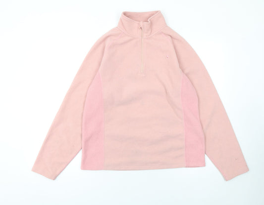 Womens UK Size 12 Quba & Co Pink Pullover Sweatshirt