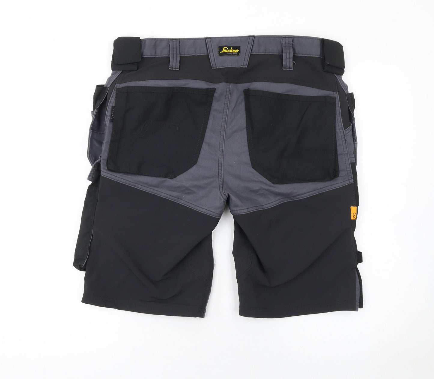 Snickers Workwear Men’s Grey 36in Cargo Shorts with Multiple Pockets