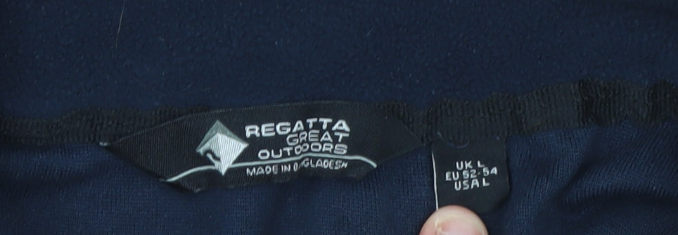 Mens UK Size L Regatta Great Outdoors Blue Pullover Sweatshirt