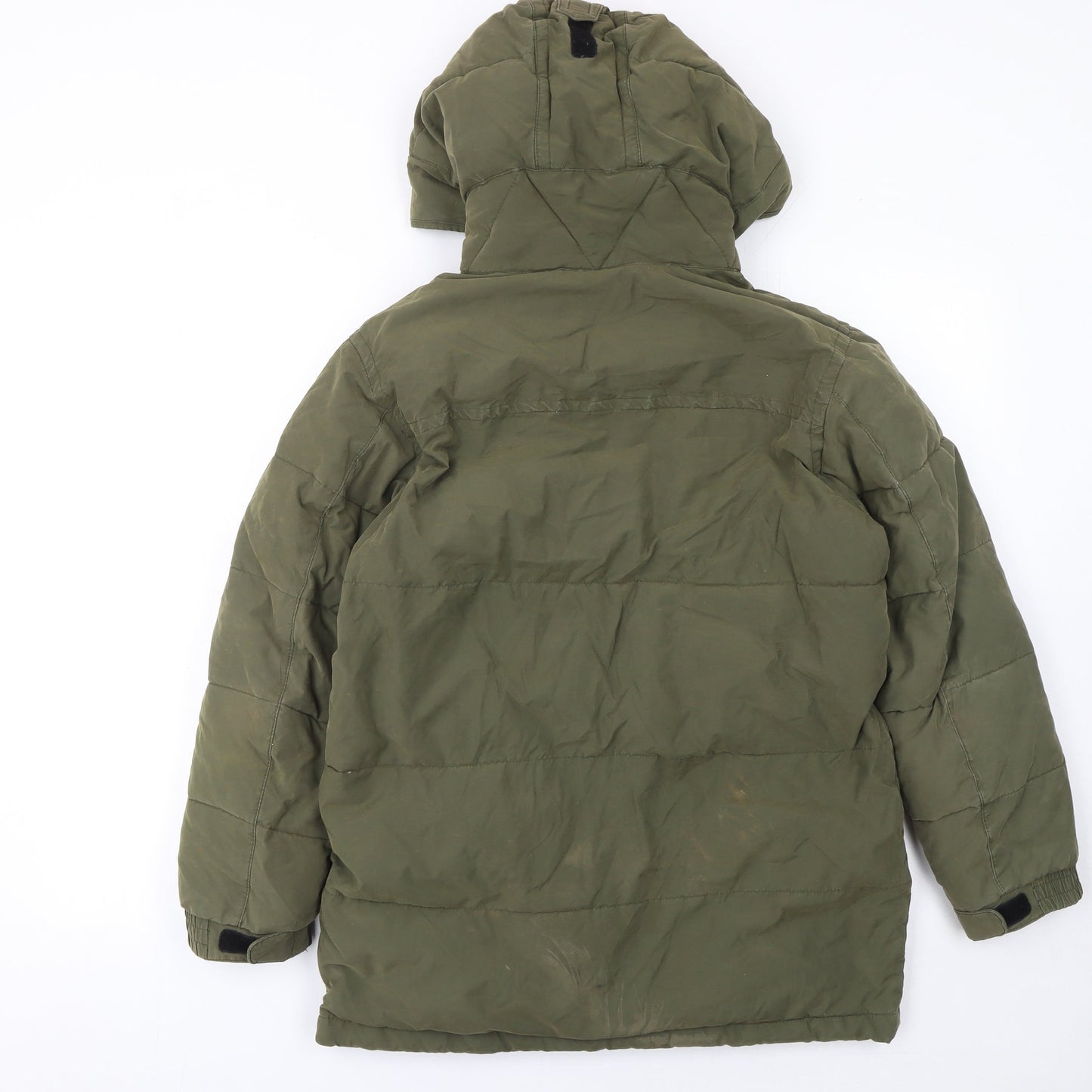 Boys UK Size 12-13 Years Gap Green Puffer Jacket