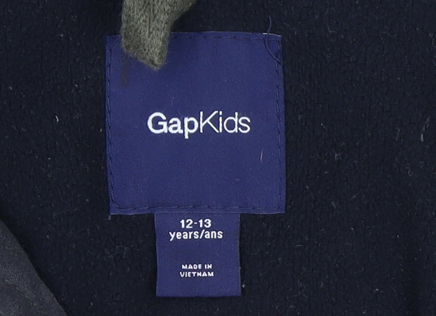 Boys UK Size 12-13 Years Gap Green Puffer Jacket