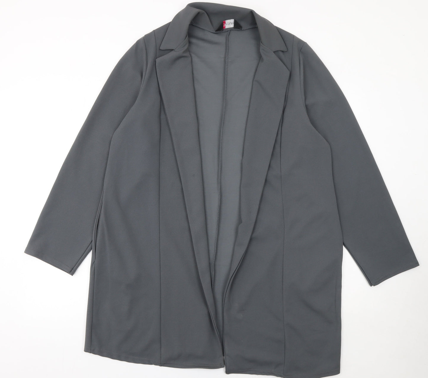 Womens UK Size 18 Yours Plus Grey Blazer