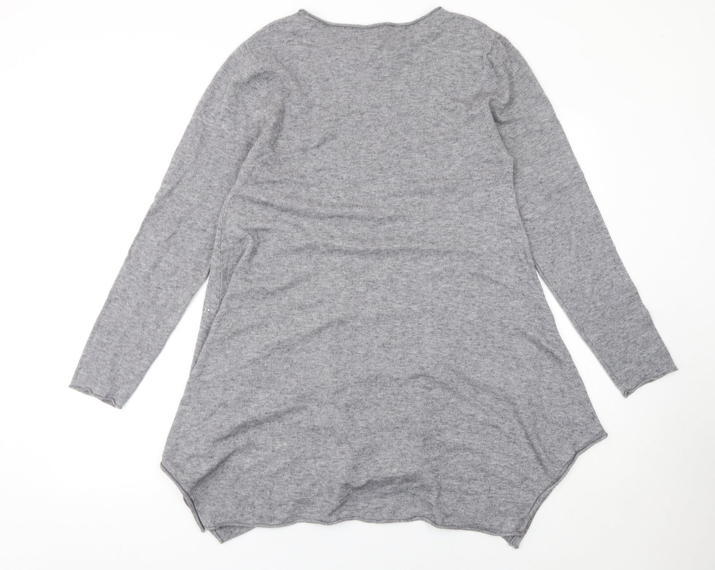 Womens UK Size 14 Roman Grey Pullover Jumper