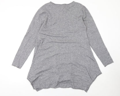 Womens UK Size 14 Roman Grey Pullover Jumper