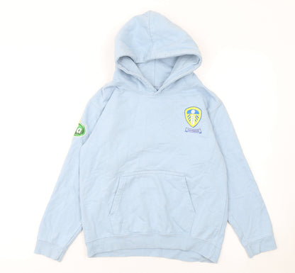 Boys UK Size 9-11 Years Just Hoods Blue Pullover Hoodie