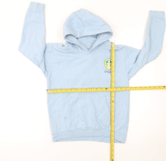 Boys UK Size 9-11 Years Just Hoods Blue Pullover Hoodie