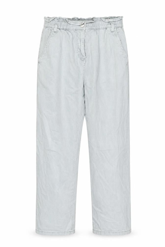 Womens UK Size 8 Matalan Regular Fit Paperbag Grey Jeans