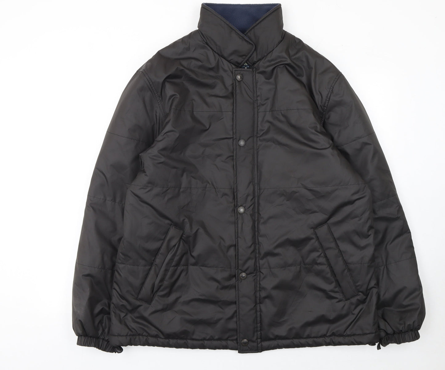 Mens UK Size 52 Melka Black Puffer Jacket