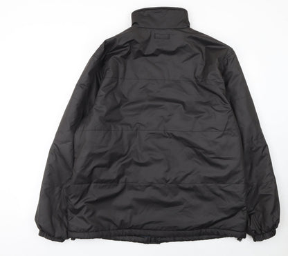 Mens UK Size 52 Melka Black Puffer Jacket