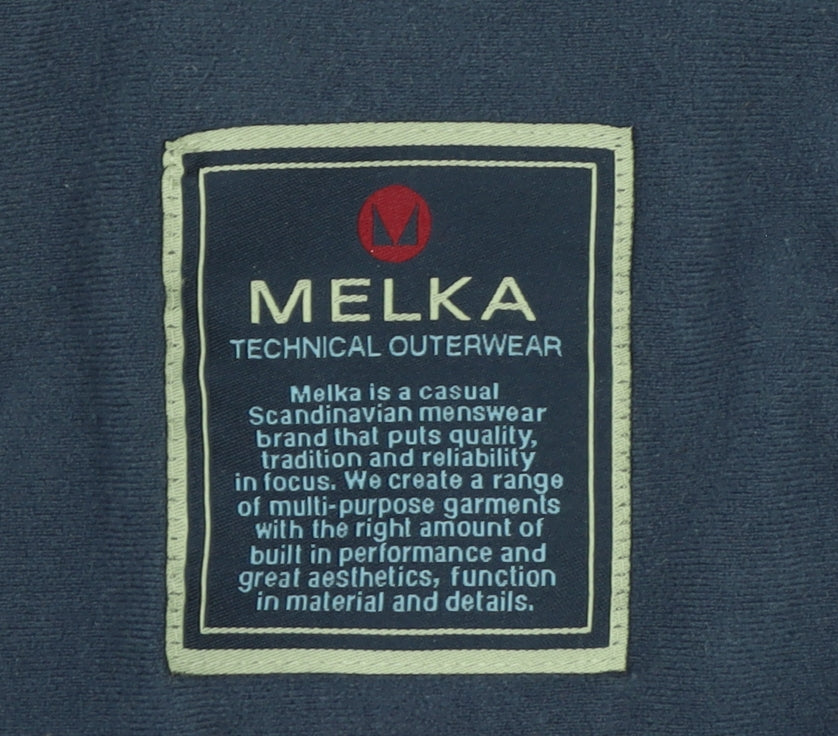 Mens UK Size 52 Melka Black Puffer Jacket