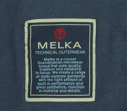 Mens UK Size 52 Melka Black Puffer Jacket